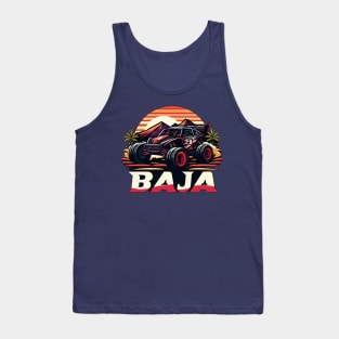 Baja Race Car Tank Top